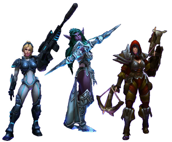 heroes of the storm females